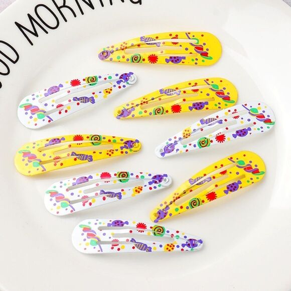 2 packs of Colorful Children's Hair Clips - Picture 2 of 2